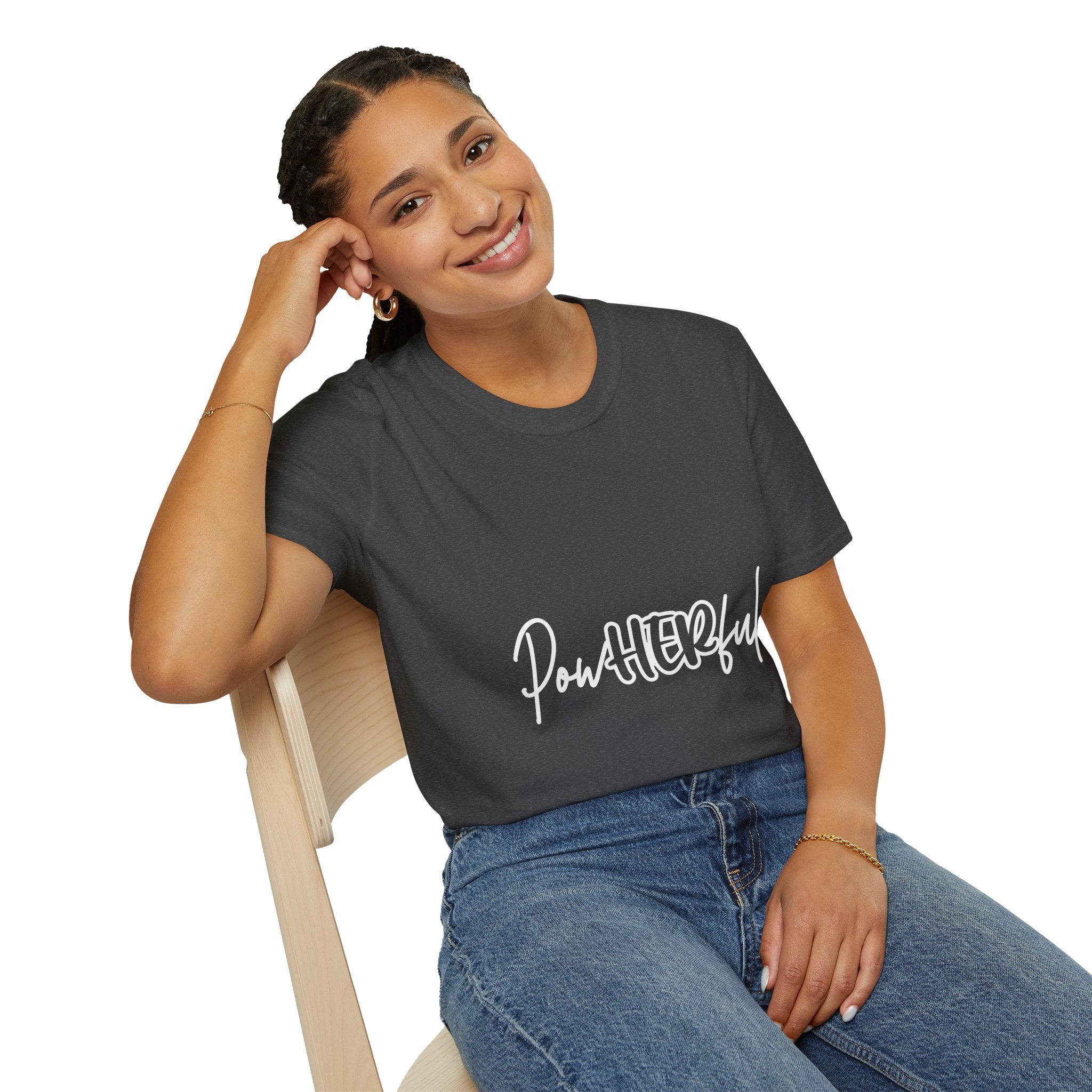 PowHERful T-Shirt — Empowering Feminist Graphic Tee