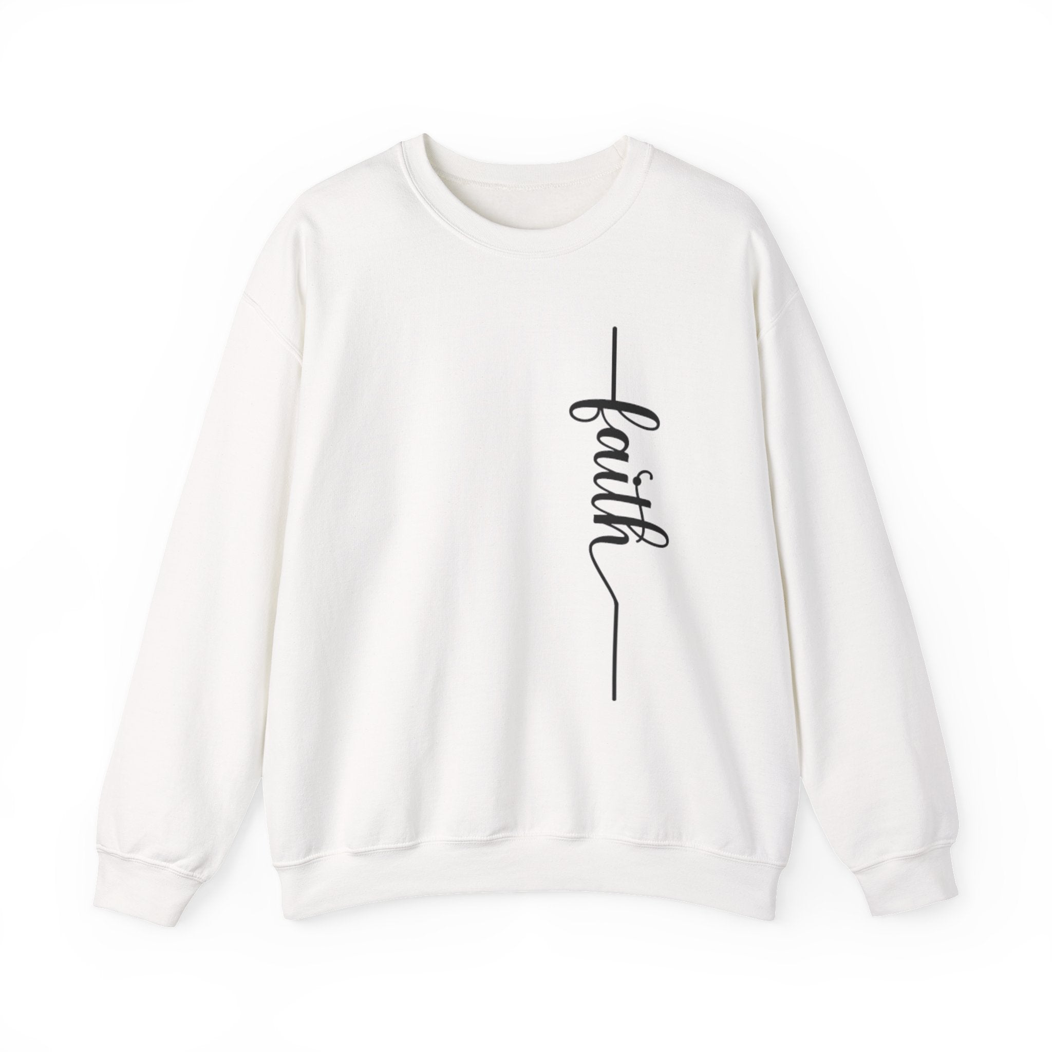 Faith-Inspired Unisex Crewneck Sweatshirt, Cozy Christian Apparel, Inspirational Gift, Casual Everyday Wear, Perfect for Holidays