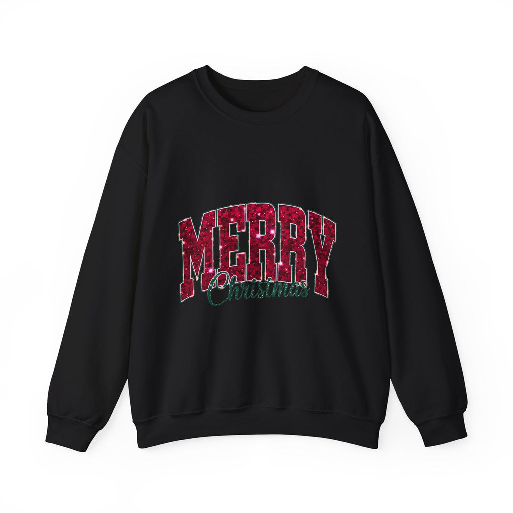 Merry Christmas Sweatshirt, Cozy Holiday Crewneck, Festive Unisex Pullover, Winter Warmth, Gift for Him/Her