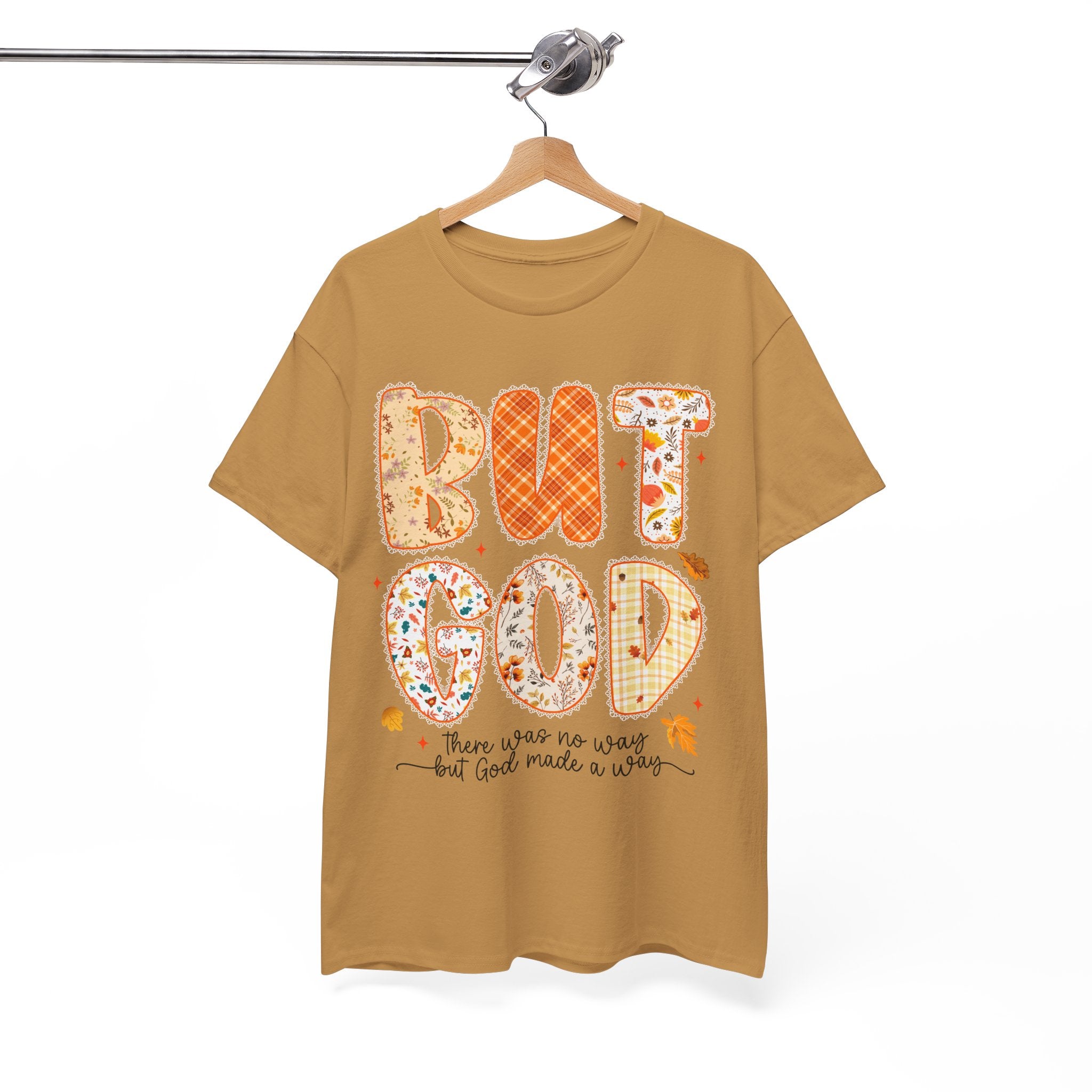 Faith-Inspired Unisex Heavy Cotton Tee, Christian Gift, Inspirational T-Shirt, Casual Wear, Biblical Quote Tee, Thoughtful Gift