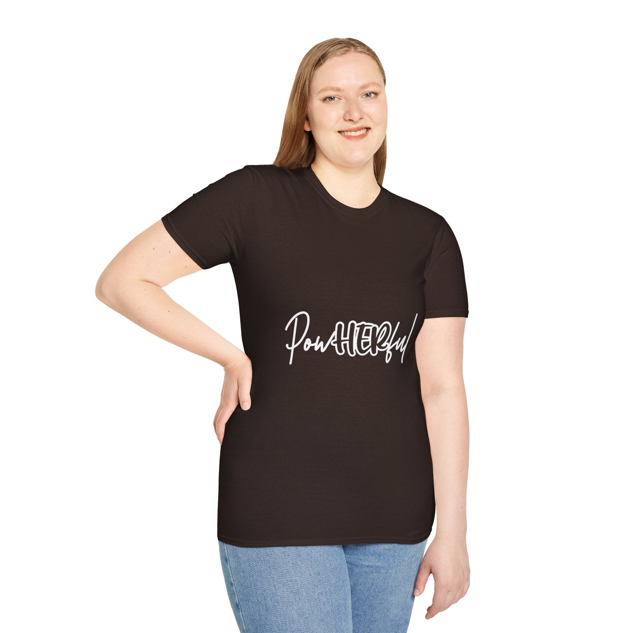 PowHERful T-Shirt — Empowering Feminist Graphic Tee