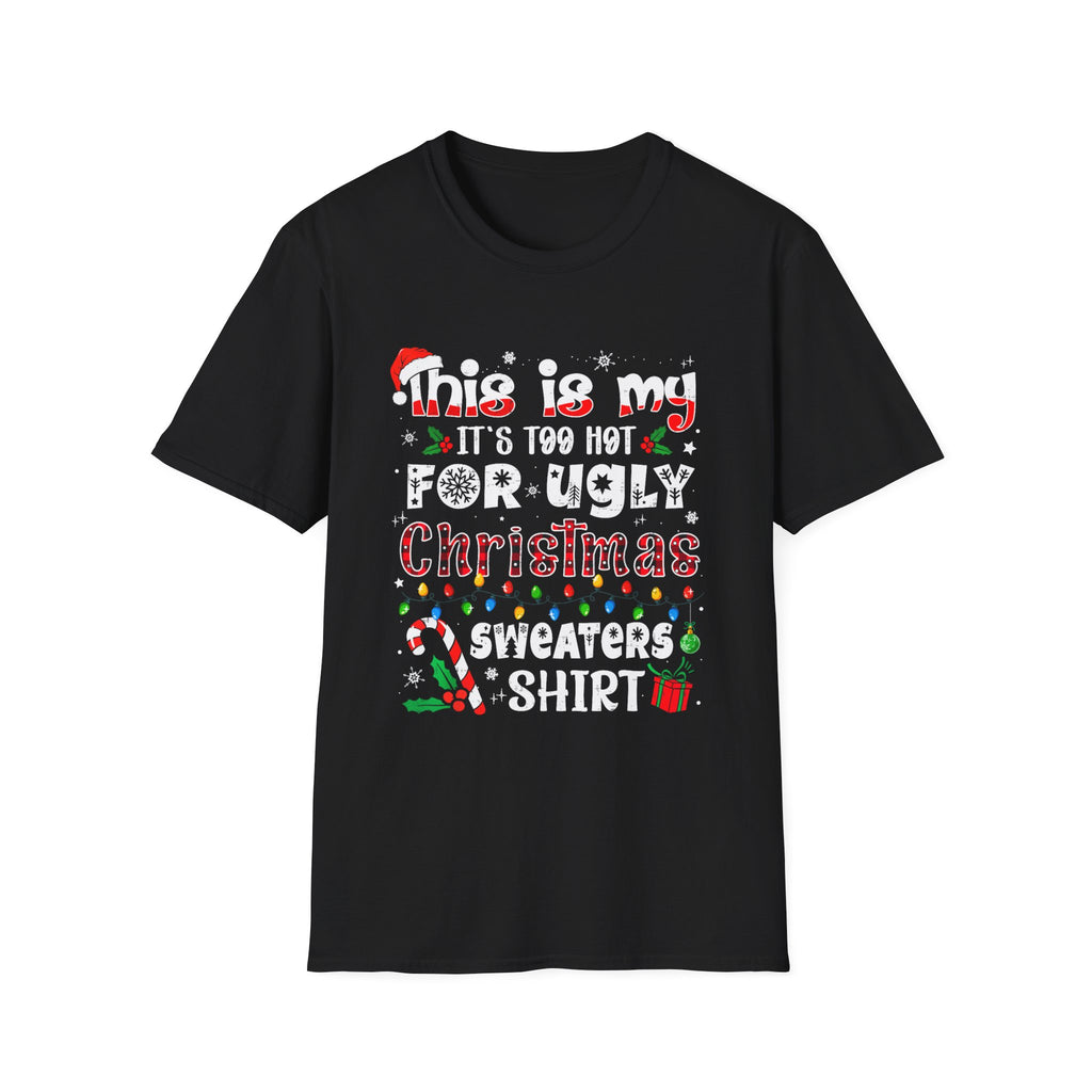 Christmas T-Shirt: This is My Christmas Tee, Holiday Apparel, Unisex Festive Shirt, Family Celebration Gift, Xmas Outfit