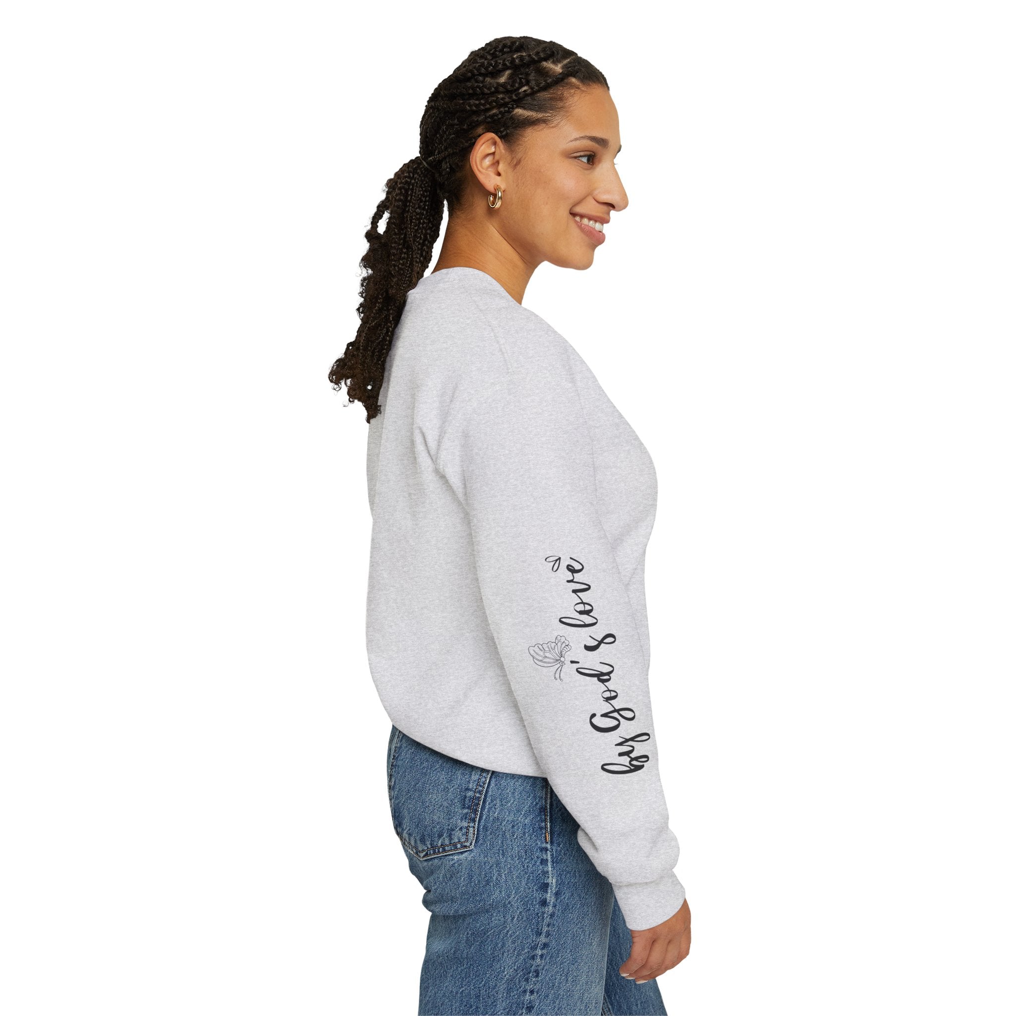 Cozy Inspirational Crewneck Sweatshirt, Faith Sweatshirt, Christian Apparel, Jesus Lover Gift, Spiritual Comfort Wear, Unisex Sweatshirt
