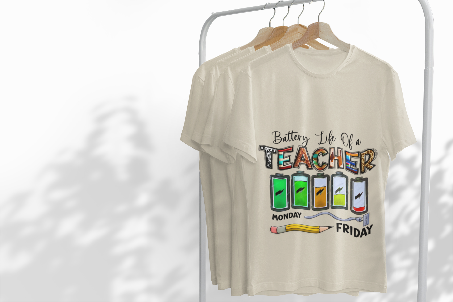 Teacher Life Unisex Softstyle T-Shirt | Funny Teacher Gift | Back to School Shirt | Teacher Appreciation | Casual Everyday Wear