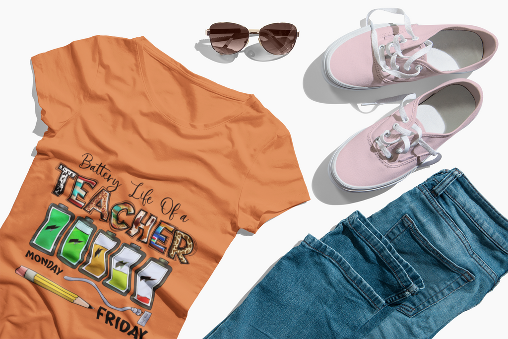 Teacher Life Unisex Softstyle T-Shirt | Funny Teacher Gift | Back to School Shirt | Teacher Appreciation | Casual Everyday Wear