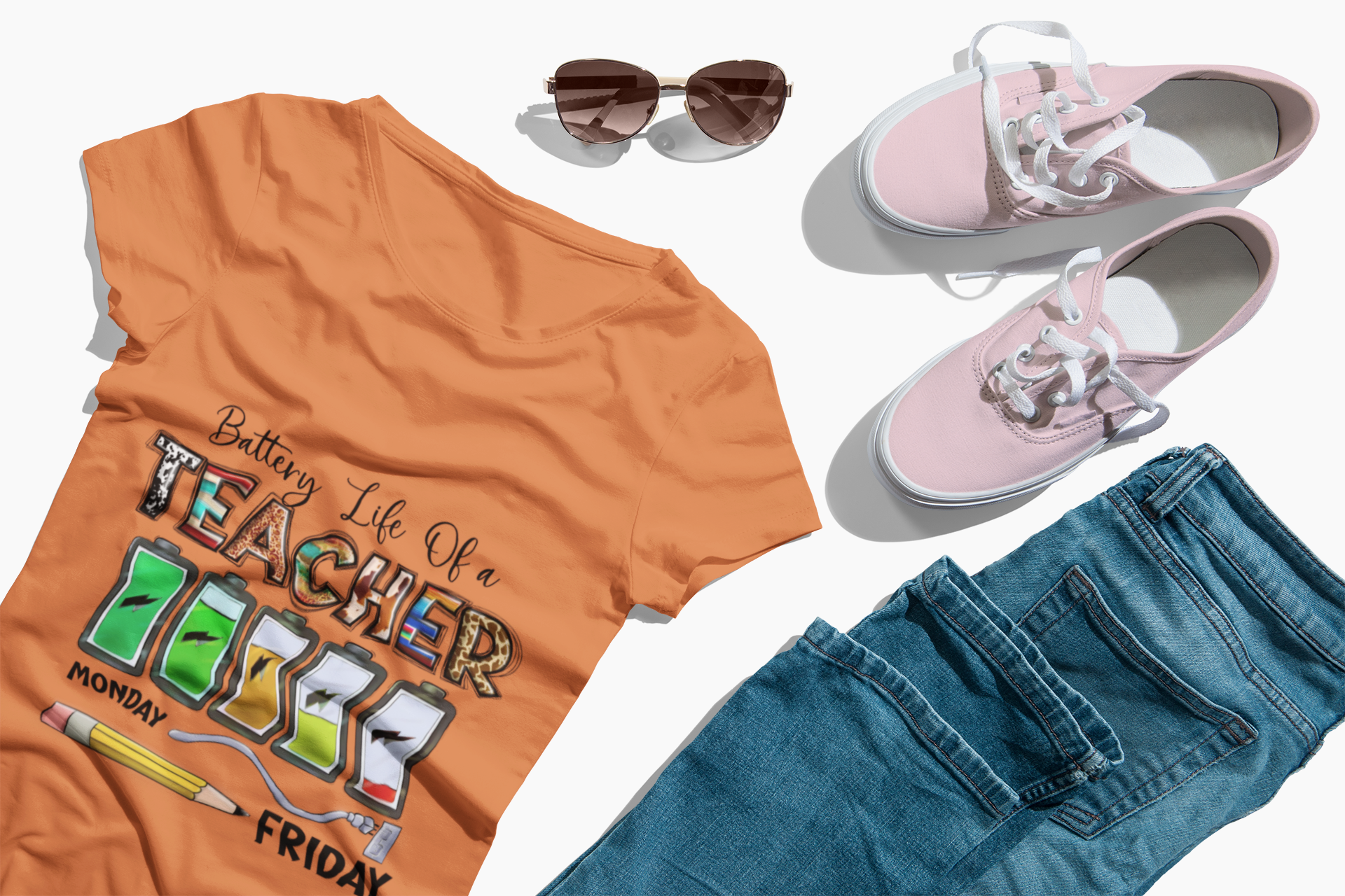 Teacher Life Unisex Softstyle T-Shirt | Funny Teacher Gift | Back to School Shirt | Teacher Appreciation | Casual Everyday Wear