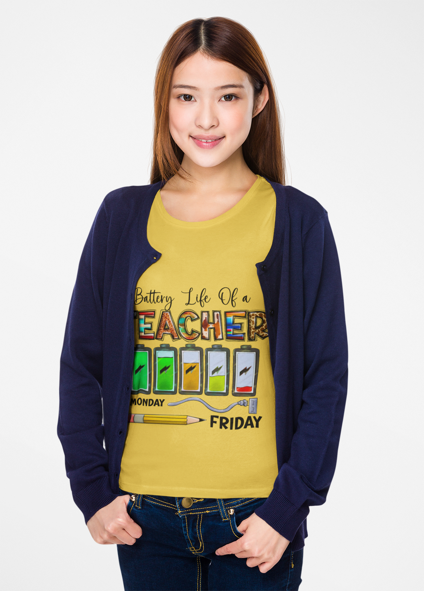 Teacher Life Unisex Softstyle T-Shirt | Funny Teacher Gift | Back to School Shirt | Teacher Appreciation | Casual Everyday Wear