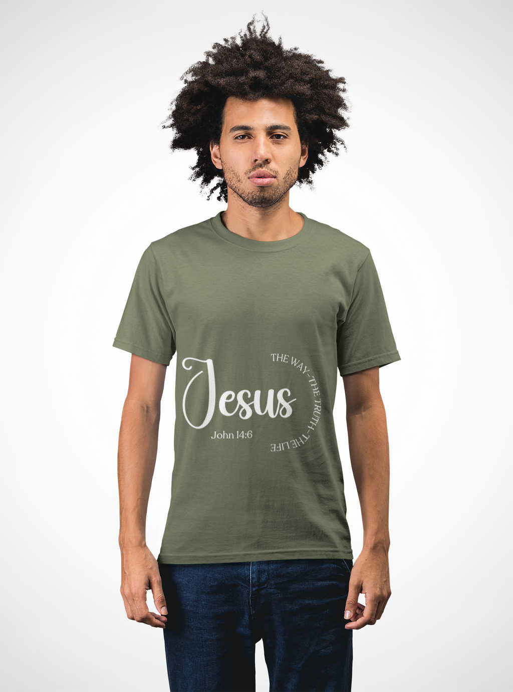 Faith-Inspired Unisex T-Shirt, Christian Apparel, Jesus Shirt, Inspirational Tee, Gift for Believers