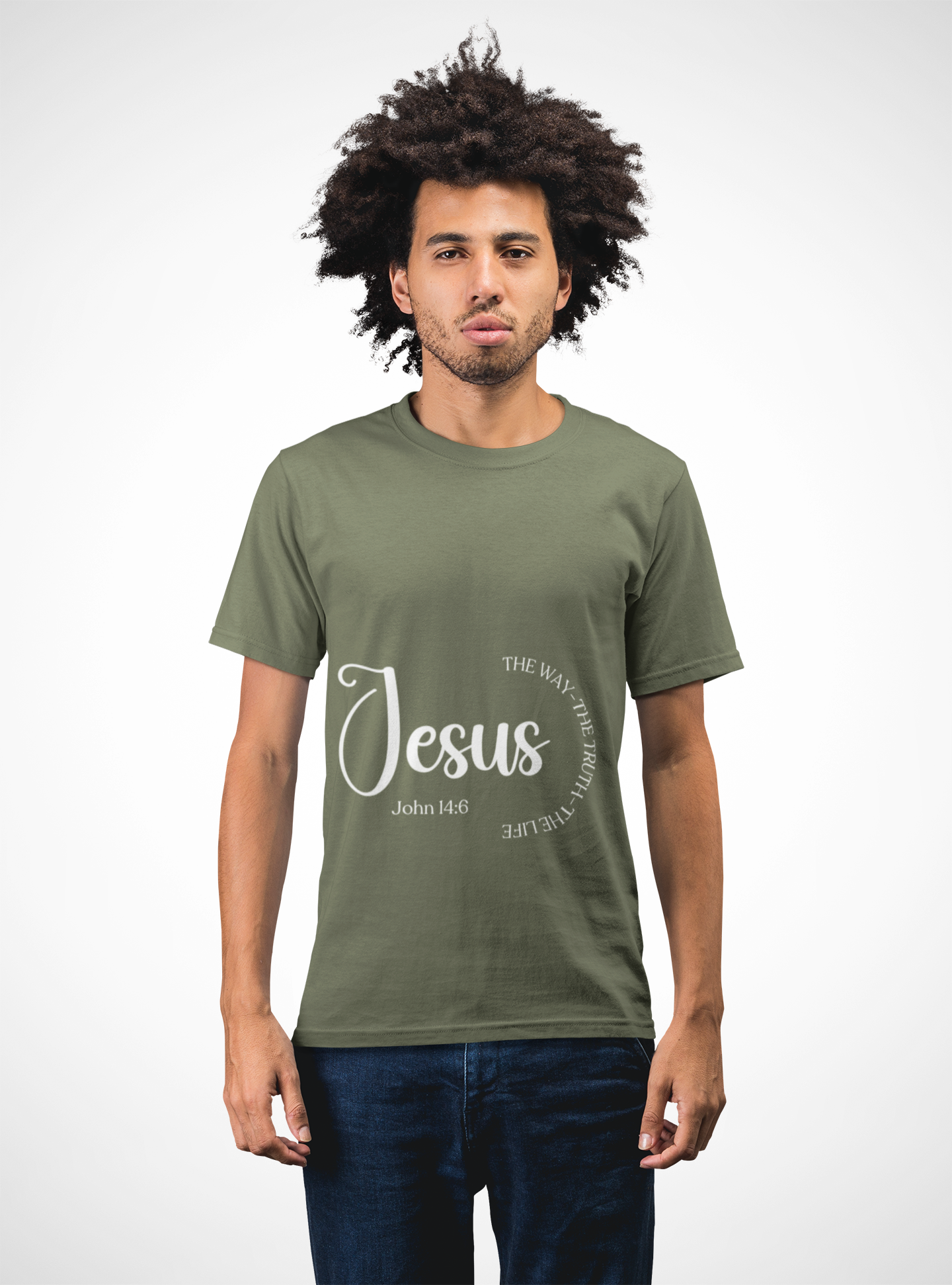 Faith-Inspired Unisex T-Shirt, Christian Apparel, Jesus Shirt, Inspirational Tee, Gift for Believers