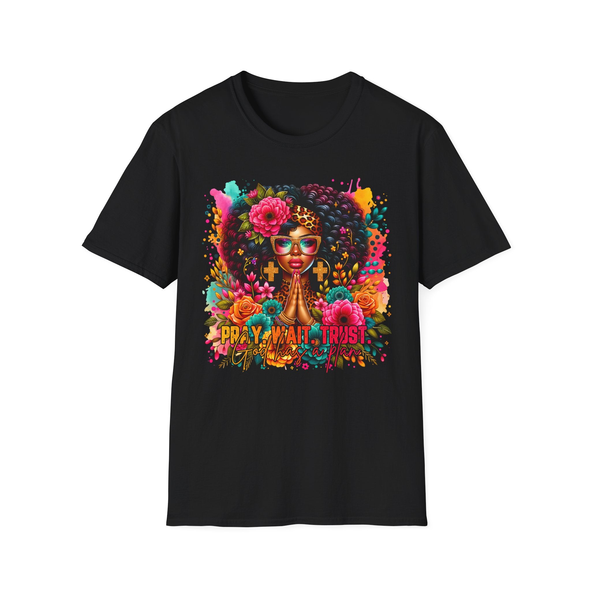 Inspirational Afro-Queen T-Shirt, Positive Vibes Tee, Empowerment Shirt, Gift for Her, Casual Wear, Self-Care Apparel, Motivational Top