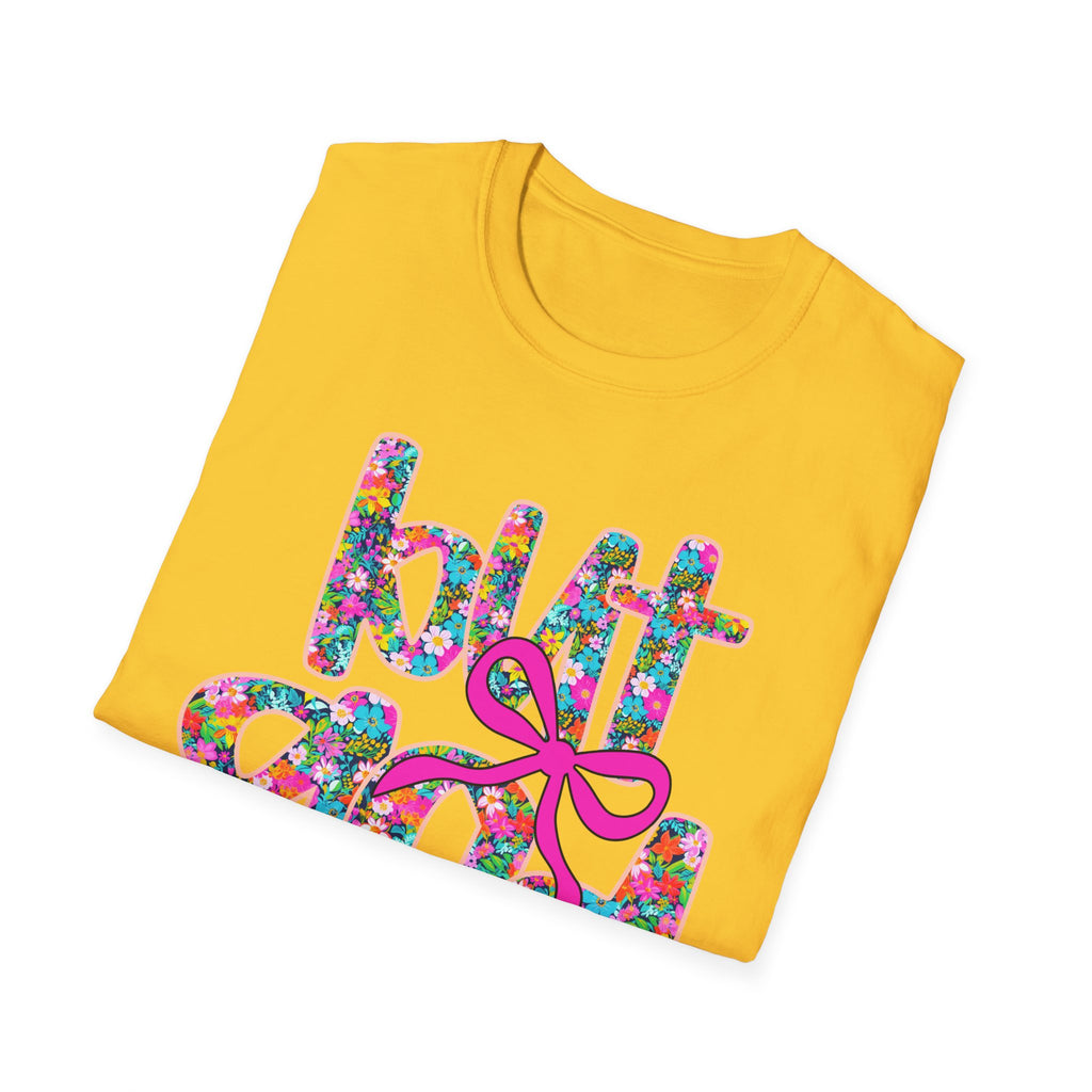 Fun Floral Quote T-Shirt for Women, Cute Gift Idea, Spring Fashion, Everyday Wear, Birthday Gift, Casual Top