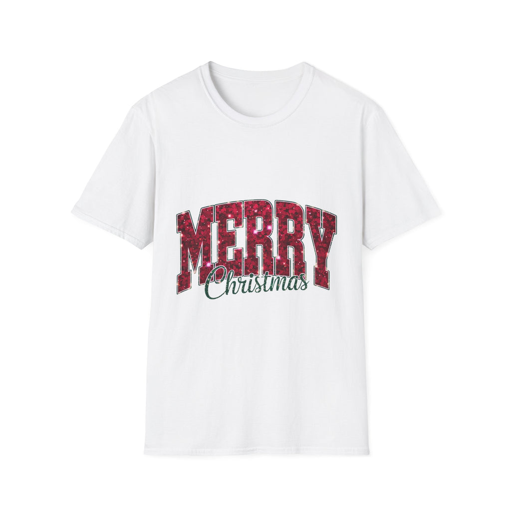 Merry Christmas Unisex T-Shirt | Holiday Gift, Festive Apparel, Family Matching, Cozy Tee, Seasonal Outfit