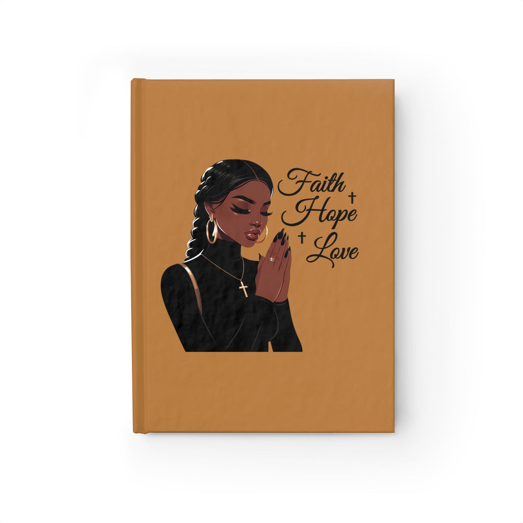 Faith, Hope & Love Journal - Inspirational Ruled Notebook, Affirmation Journal, Faith-Based Gift, Self-Care Diary, Christian Writing Book