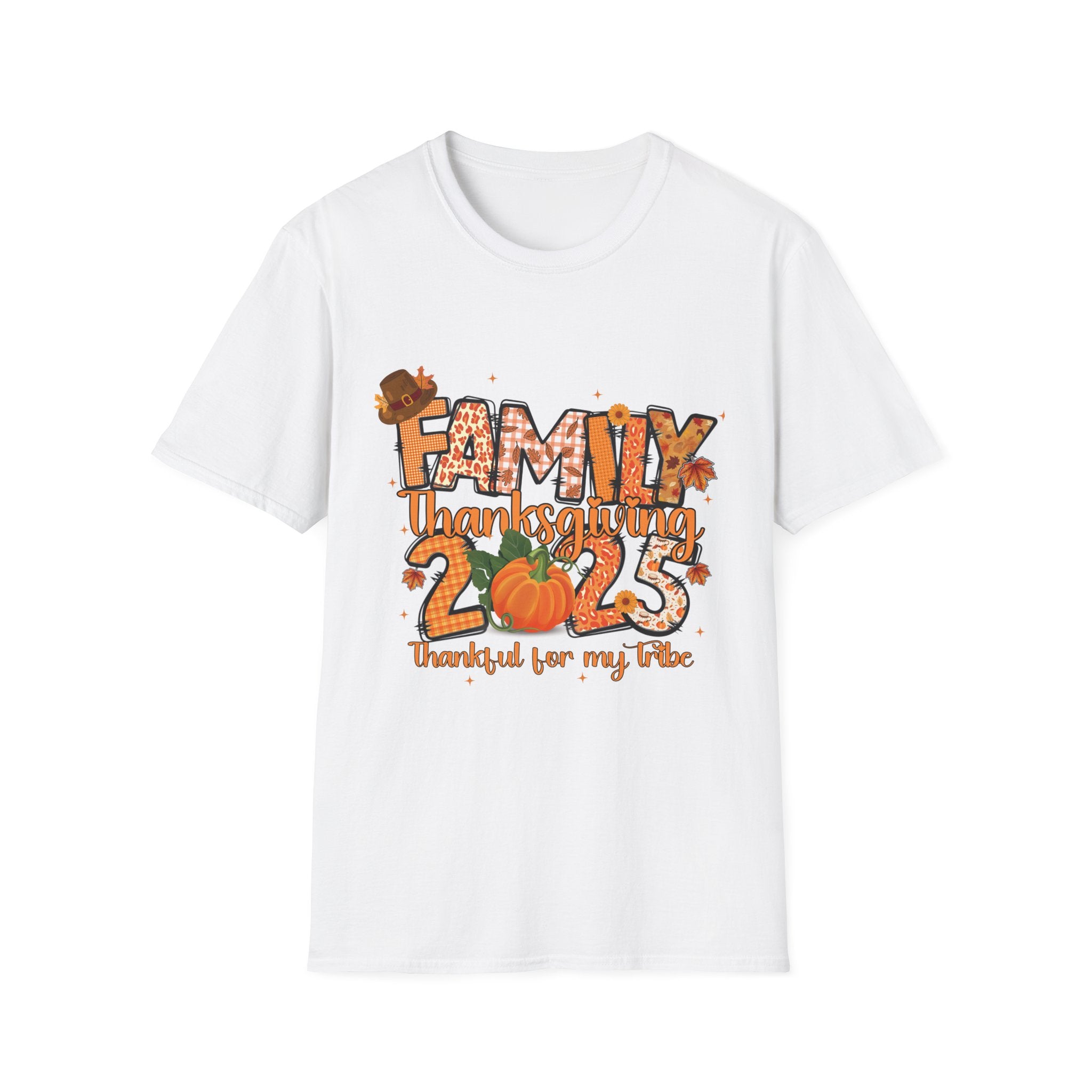 Thanksgiving Family T-Shirt, Family Gathering Tee, Fall Festivities Shirt, 2023 Thanks Tee, Cozy Holiday Apparel