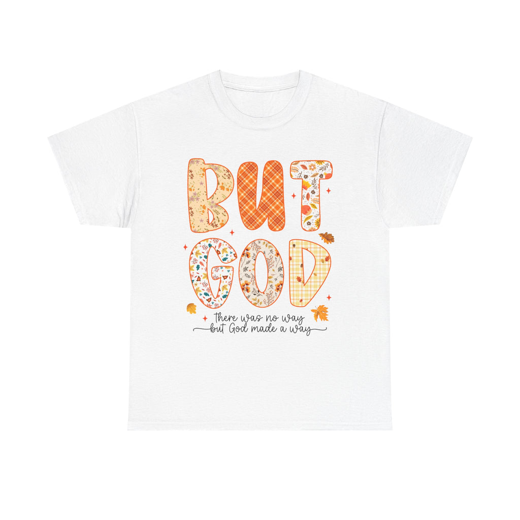 Faith-Inspired Unisex Heavy Cotton Tee, Christian Gift, Inspirational T-Shirt, Casual Wear, Biblical Quote Tee, Thoughtful Gift