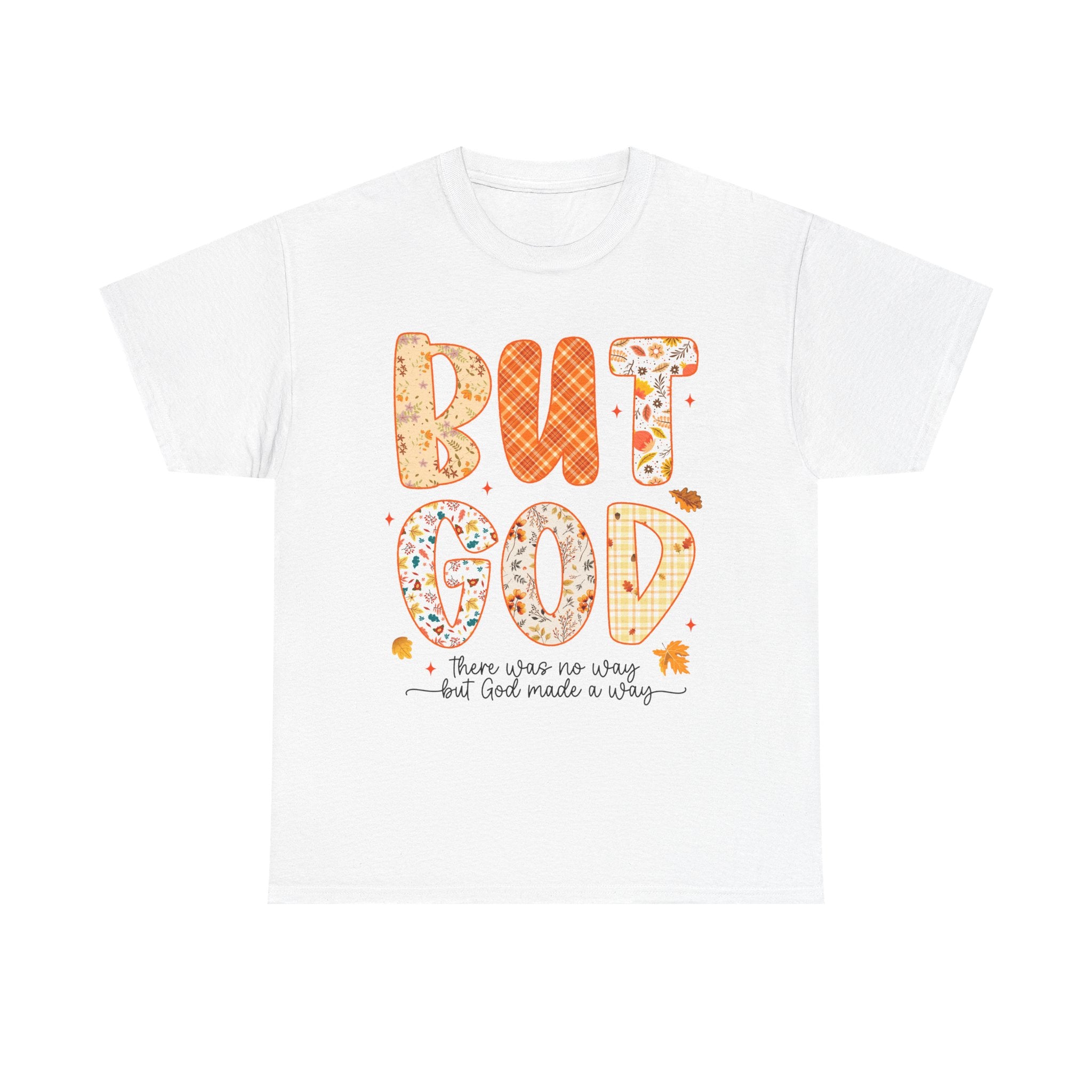 Faith-Inspired Unisex Heavy Cotton Tee, Christian Gift, Inspirational T-Shirt, Casual Wear, Biblical Quote Tee, Thoughtful Gift