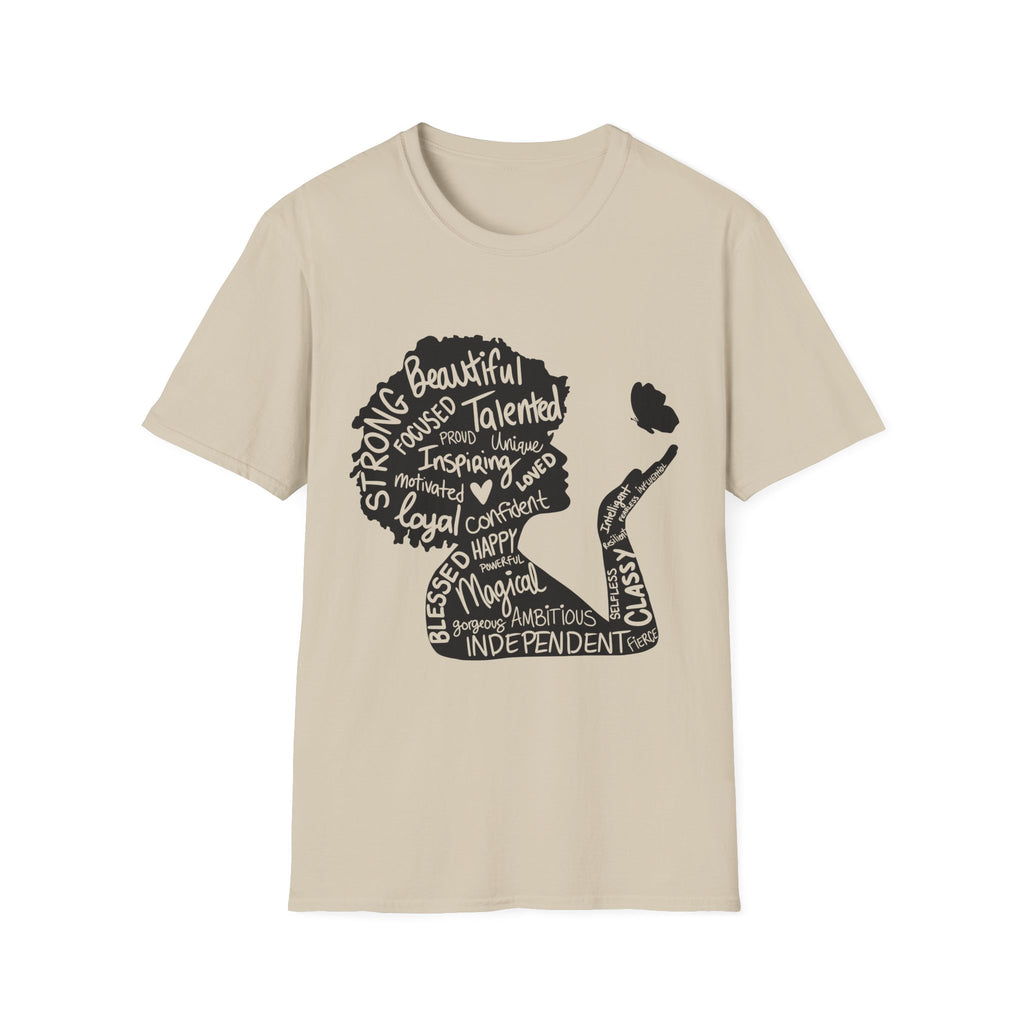 Empowerment Graphic Tee: Unisex Softstyle T-Shirt with Inspiring Words, Motivational Apparel, Positive Vibes, Gift for Friends, [...]