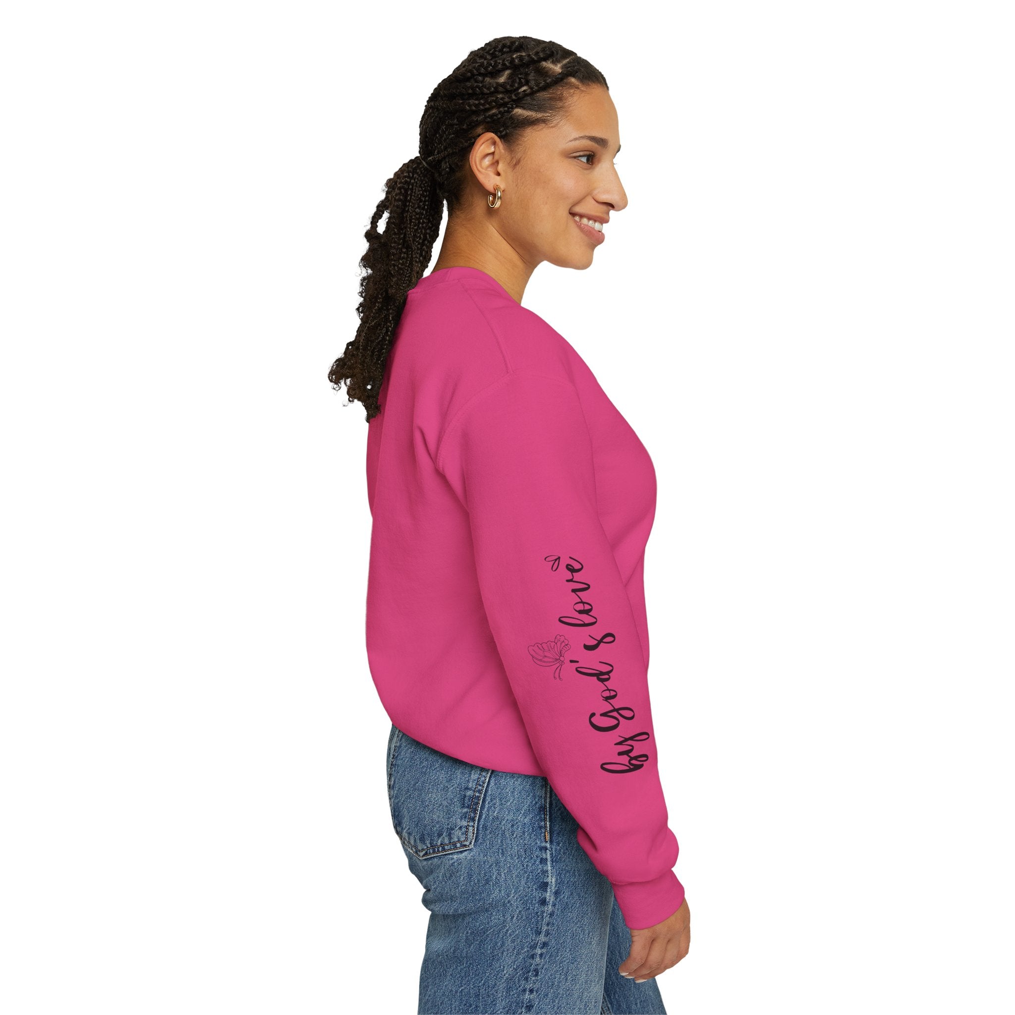 Cozy Inspirational Crewneck Sweatshirt, Faith Sweatshirt, Christian Apparel, Jesus Lover Gift, Spiritual Comfort Wear, Unisex Sweatshirt