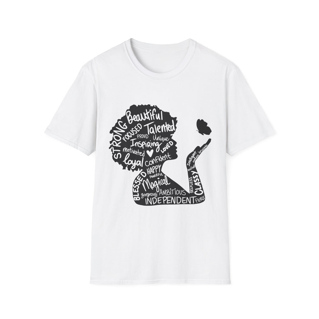 Empowerment Graphic Tee: Unisex Softstyle T-Shirt with Inspiring Words, Motivational Apparel, Positive Vibes, Gift for Friends, [...]