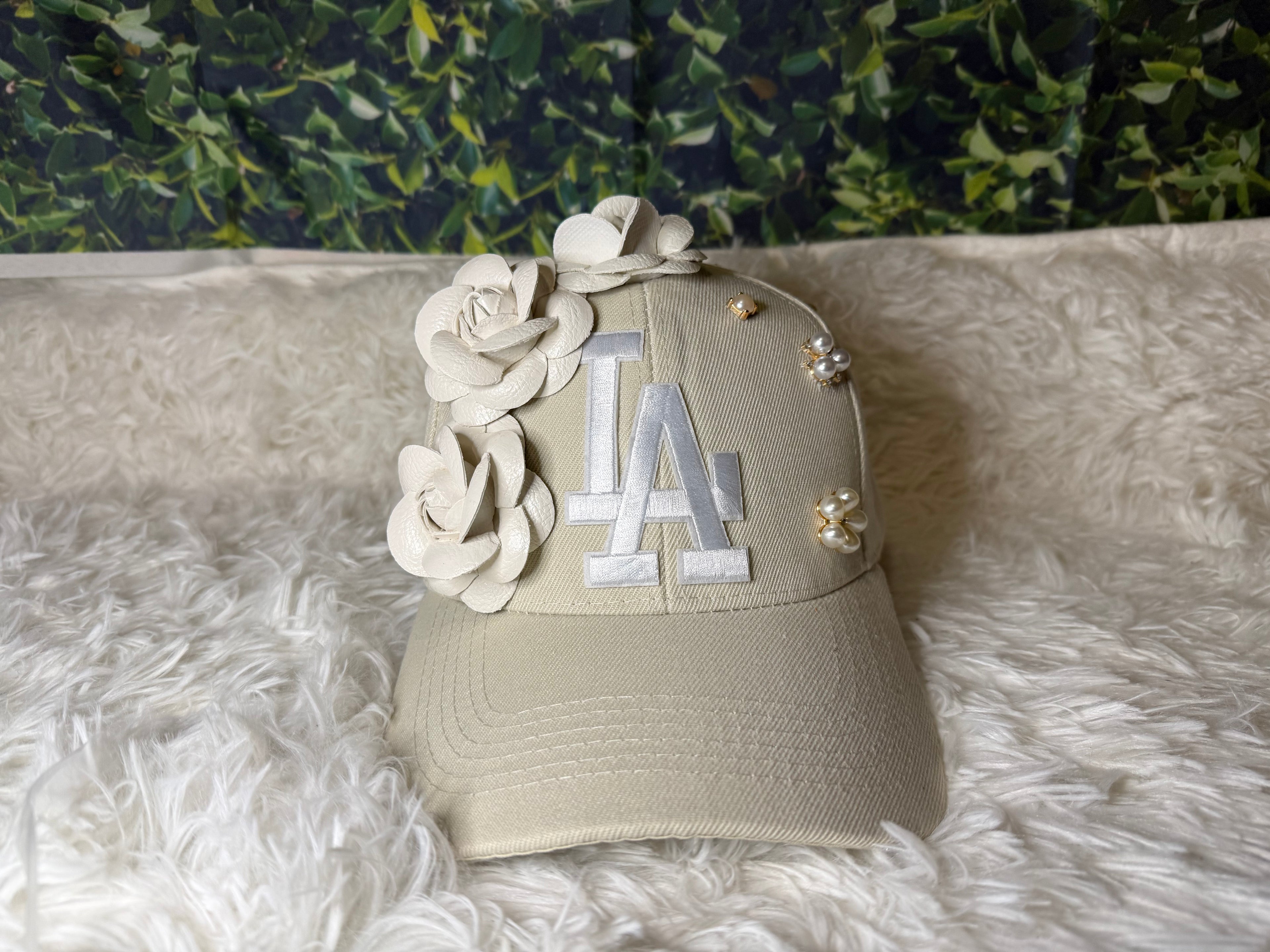 Cream LA Hat